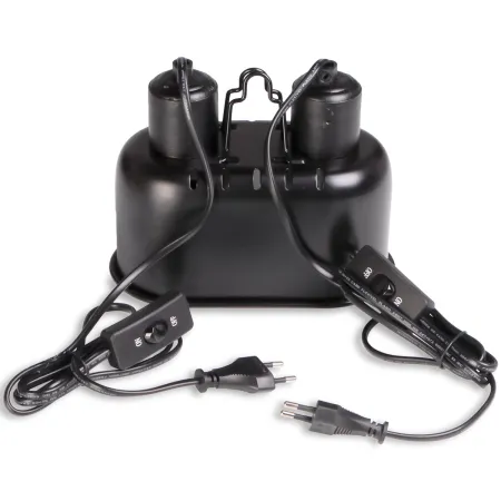 Resun Reptile Black Lamp DUO Mini - lampa podwójna do terrarium-1918201