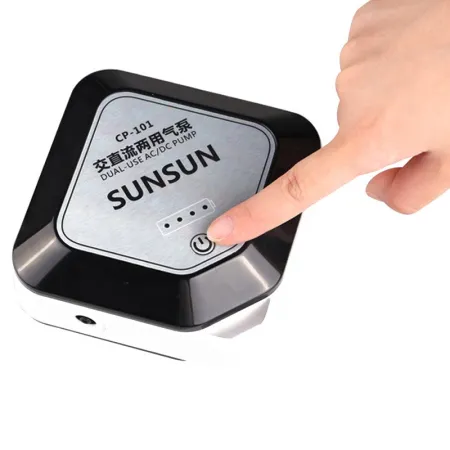 SunSun AC/DC AirPump - napowietrzacz bateryjny i 220V-1919810