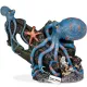 Kruger Meier Octopus Treasure – Dekoracja do akwarium 14x5.5x11.5 cm