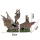 Kruger Meier Pirate Ship – Statek do Akwarium 25x6x16 cm-1910994