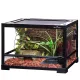 Repti-Zoo Glass Terrarium 45x45x32cm - szklane terrarium z metalową siatką
