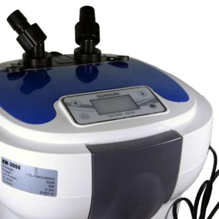 SunSun HW-3000 LCD + UV - filtr zewnętrzny 1200 - 3000l/h-1920803