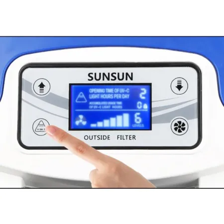 SunSun HW-3000 LCD + UV - filtr zewnętrzny 1200 - 3000l/h-1920806