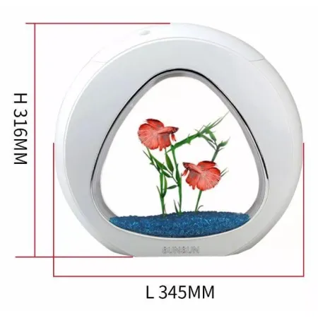 SunSun Smart Aqua 4l - zestaw akwarium białe 4l-1921413