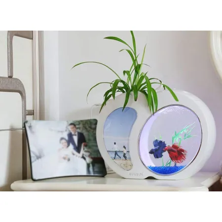 SunSun SmartPlant Aqua - Zestaw akwarium białe 3l-1921422