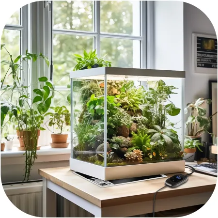 Terrario Amarillo 10W - mata grzewcza z termostatem LCD-1922169