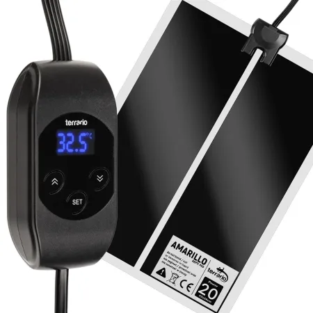 Terrario Amarillo 20W - mata grzewcza z termostatem LCD-1922187