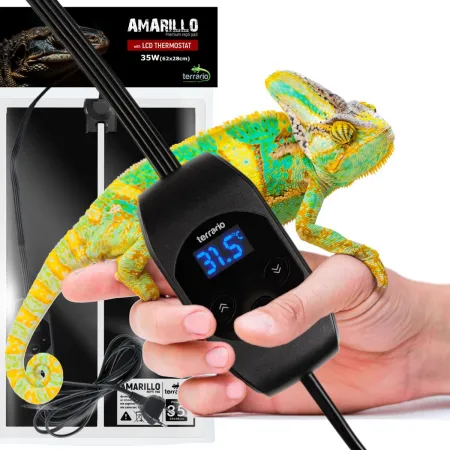 Terrario Amarillo 35W - mata grzewcza z termostatem LCD-1922214