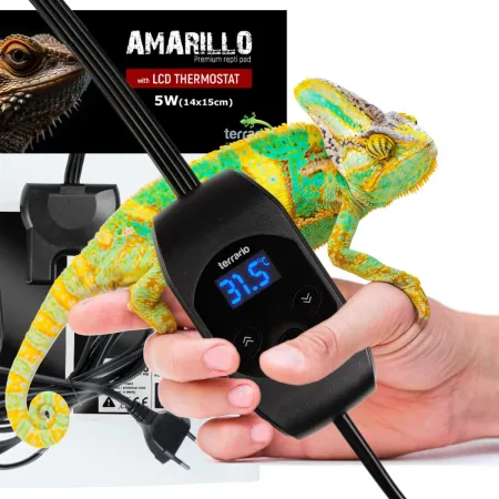 Terrario Amarillo 5W - mata grzewcza z termostatem LCD-1922236
