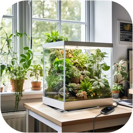 Terrario Amarillo 7W - mata grzewcza z termostatem LCD-1922246