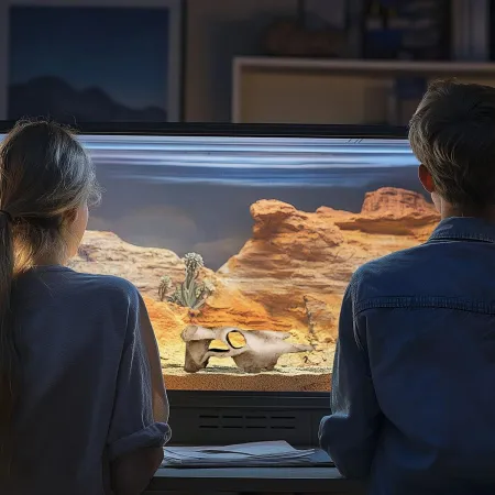 Terrario Buffalo Skull - czaszka bizona do terrarium 21x12x8 cm-1922388