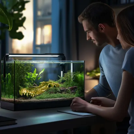 Terrario Crocodile Skull - czaszka krokodyla do terrarium 30x14x9 cm-1922470