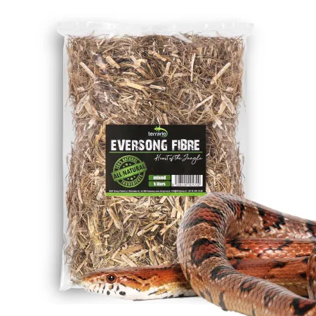 Terrario Eversong Fibre Mix 5l - mieszanka z słomy konopnej-1922635
