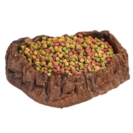 Terrario FoodWood M - miska na pokarm i wodę 17x14x4cm-1922692