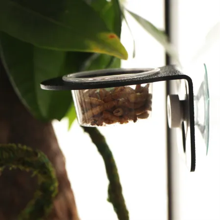 Terrario Gecko Bar Black - miska wisząca-1922697