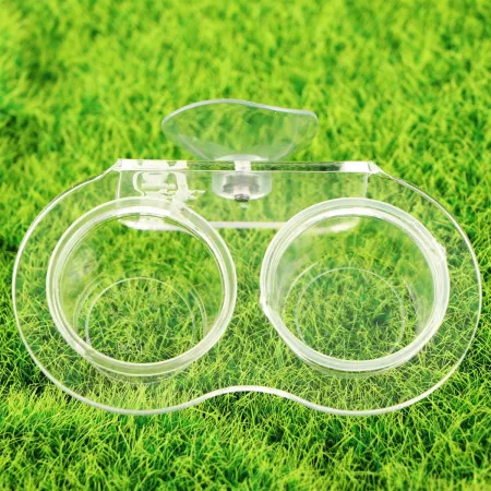 Terrario Gecko Bar Duo Invisible - miska wisząca podwójna-1922737