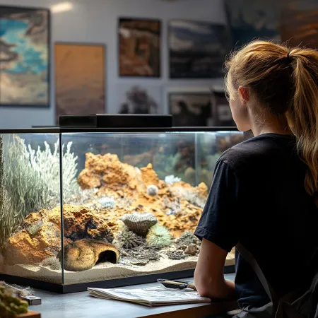 Terrario Gecko Cave M - kryjówka do terrarium 21x17x8 cm-1922815