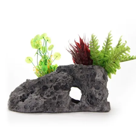 Terrario LavaCave L - jaskinia miska w skale 35x17x14cm-1923093