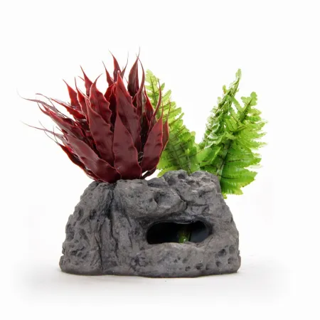 Terrario LavaCave M - jaskinia miska w skale 19x14x11cm-1923104