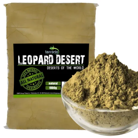 Terrario Leopard Desert 1kg - podłoże spękana ziemia pustynna-1923127