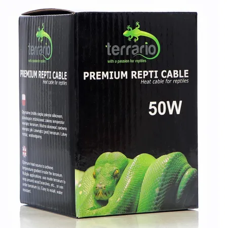 Terrario Premium Repti Cable 50W - wodoodporny kabel grzewczy do terrarium 8,5m