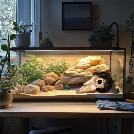 Terrario Ram Skull - czaszka barana do terrarium 19x16x11 cm-1923576