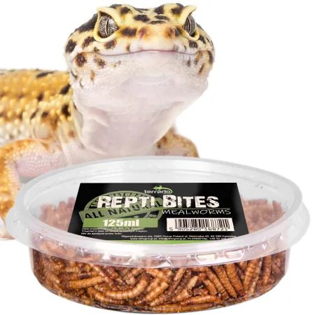 Terrario Repti Bites Mealworms 125ml - larwy mącznika suszone-1923607