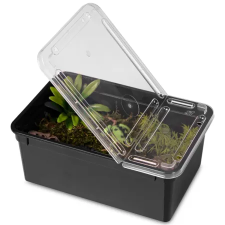 Terrario Reptiland Black 19x12x7,5cm - czarne terrarium faunarium-1923719