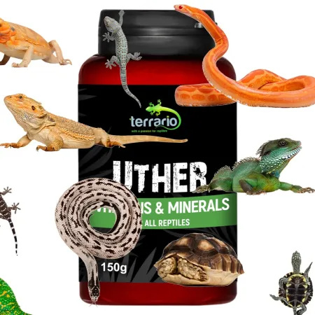 Terrario UTHER for Reptiles 150g - witaminy dla gadów i płazów-1924304