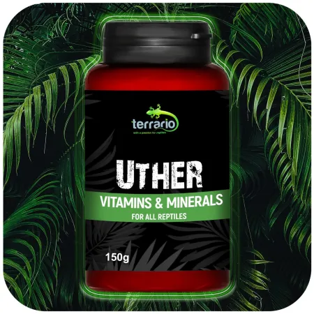 Terrario UTHER for Reptiles 150g - witaminy dla gadów i płazów-1924309