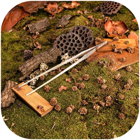 Terrario ViperTweez Simple XL - pęseta prosta 38cm-1924412