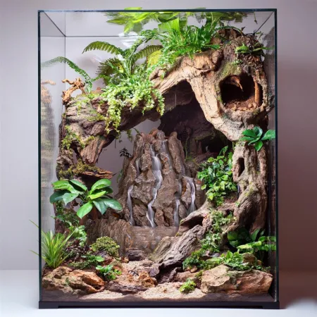 Terrario Volcano Fountain – Fontanna do Terrarium z pompą-1924453