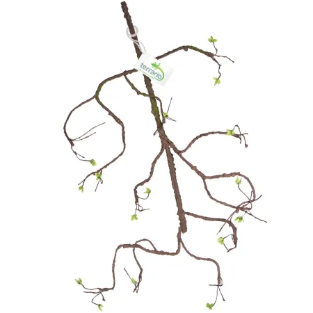 Terrario – Sztuczna Gałąź Dekoracyjna z Pędami do Terrarium – 100 cm-1924564
