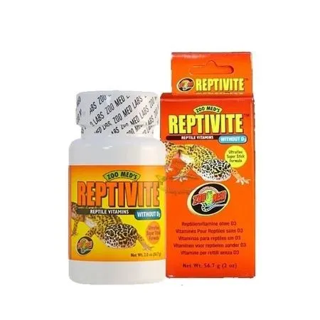 ZOOMED Reptivite 57g - Witaminy dla gadów bez wit. D3-1926190