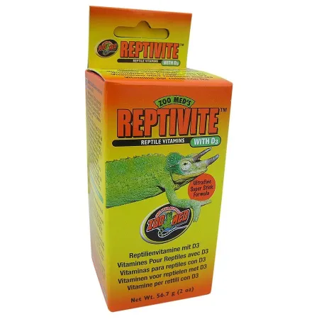 ZOOMED Reptivite 57g - Witaminy dla gadów z wit. D3-1926192