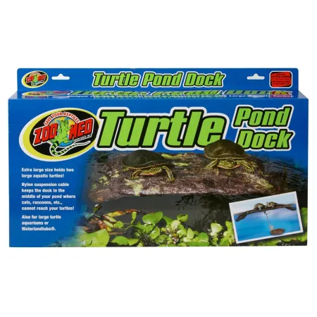 ZOOMED Turtle Dock wyspa dla żółwi 12x28cm-1926207