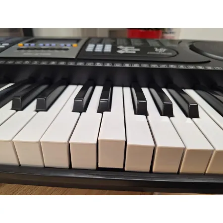 Keyboard Organy 61 Klawiszy Zasilacz Mikrofon MK-2106 Przecena 6-1926341