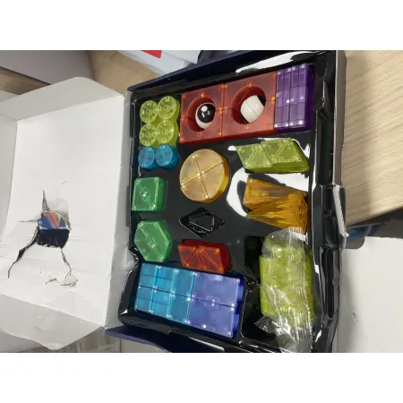 Klocki Magnetyczne, Konstrukcyjne, Świecące Elementy, Figury 3D 64 El. Przecena 1-1926348