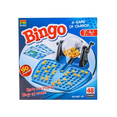 Gra Rodzinna, Towarzyska BINGO Loteria, Maszyna Losująca + Karty-1926469