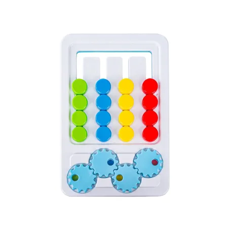 Gra Logiczna Dla Dzieci, Układanka LABIRYNT Cztery Kolory-1926483