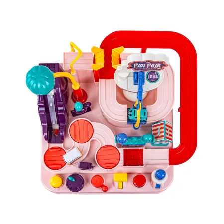 Interaktywny Tor Przeszkód + Pojazdy, Zjazd Samochodowy Parking Zjeżdżalnia-1926619