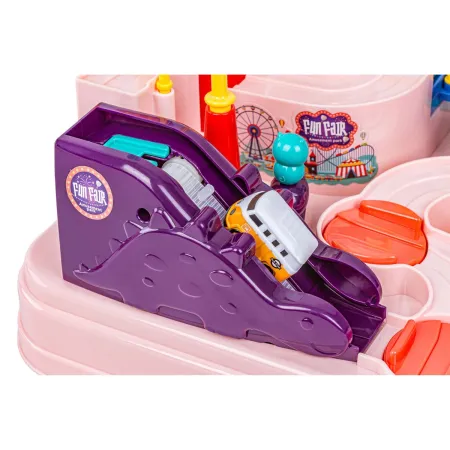 Interaktywny Tor Przeszkód + Pojazdy, Zjazd Samochodowy Parking Zjeżdżalnia-1926624