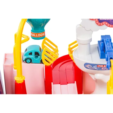 Interaktywny Tor Przeszkód + Pojazdy, Zjazd Samochodowy Parking Zjeżdżalnia-1926625