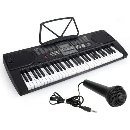 Keyboard Organy 61 Klawiszy Zasilacz Mikrofon MK-2106 Przecena 7-1926699