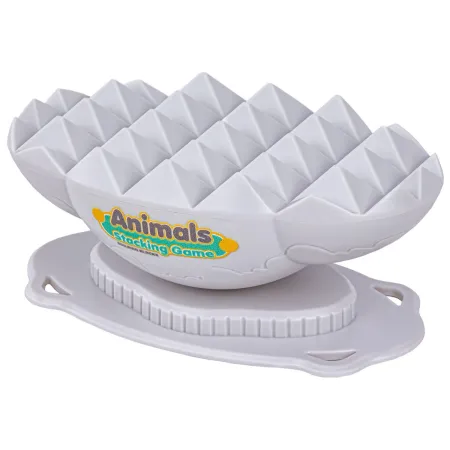 Zręcznościowa Gra Rodzinna, Balansująca Wieża Klocki Zwierzątka Kolorowa Układanka-1926896