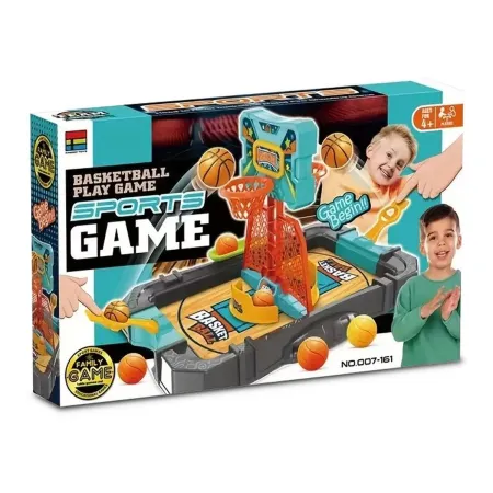 Stołowa Gra Zręcznościowa Koszykówka, Zestaw Do Gry W Mini Koszykówkę-1927243