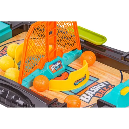 Stołowa Gra Zręcznościowa Koszykówka, Zestaw Do Gry W Mini Koszykówkę-1927386