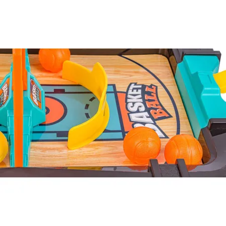 Stołowa Gra Zręcznościowa Koszykówka, Zestaw Do Gry W Mini Koszykówkę-1927391