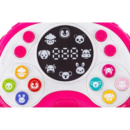 Zabawka Na Pamięć KONTROLER RÓŻOWY Gamepad Edukacyjna gra dla dzieci Pad Konsola-1927498