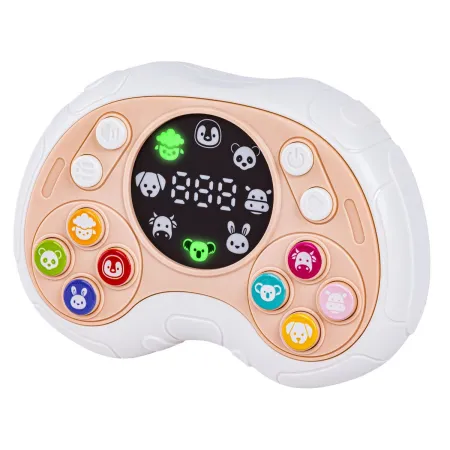 Zabawka Na Pamięć KONTROLER BEŻOWY Gamepad Edukacyjna gra dla dzieci Pad Konsola-1927501